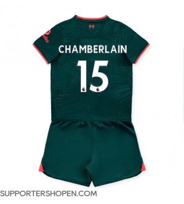 Liverpool Chamberlain #15 Tredje tröja Barn 2022-23 Kortärmad (+ korta byxor)